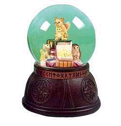PD010401 - The Library Water Globe