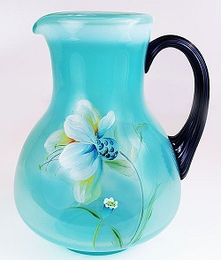01546QB - 7'' Pitcher in Robin's Egg Blue