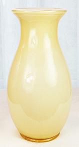01652YJ - " Buttercup" Overlay Art Glass Vase (click picture for details)