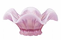 04332J4 - 10 1/2'' Rosemilk Fluted Bowl