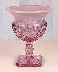 04337PF - 6-1/8'' Cape Cod Comport in Blush Rose