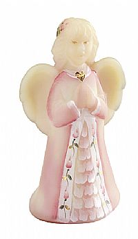 05034XG - 5'' Burmese Glass Angel with 22k Accents