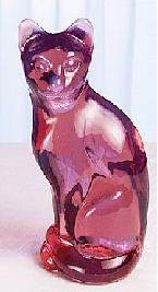 05065PF-"Stylized Cat",'Blush Rose' (click picture for full description)
