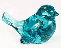 05163T6 - 	4'' Bird Figurine in Robin's Egg Blue - <b>NEW COLOR!</b>