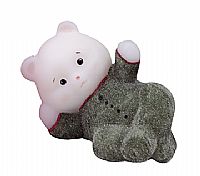 052333R-Green "PJ Babies" Reclining Bear (click picture for full details)