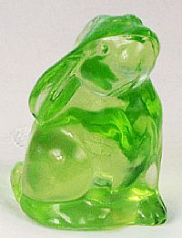 05262H2 - 3'' Bunny Figurine in Key Lime