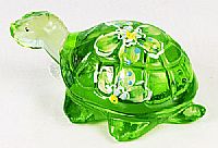 05266UP - 4'' Turtle Figurine in Key Lime