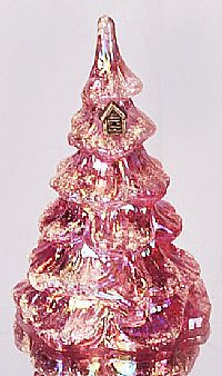 05556NN - 4'' Tree in Pink with Birdhouse