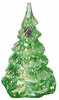05556NT - 4'' Tree in Jolly Green <b>(NEW color!)</b> with Birdhouse
