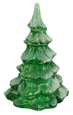 05556QM - 4'' Tree in Emerald, Decorated
