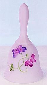 06662DX - 6-1/2'' Legacy Bell in Fluttering Florals on Lavender