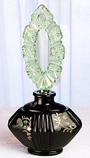 0719367- Perfume Bottle, Black/Willow Green (click picture for details)