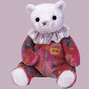 April the Happy Birthday bear - Beanie Baby