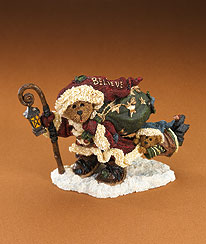 228504PAW-Northwind Nick with Tag-A-Log.. Christmas Journey<b> 1st EDITION
