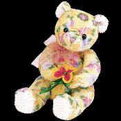 Bloom the bear - Beanie Baby