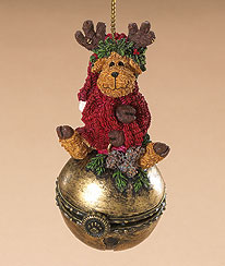 257446 - Moose Trinket Box Ornament