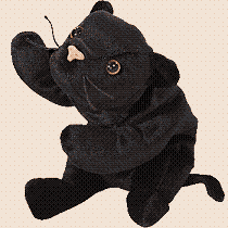 Velvet the panther - Beanie Baby
