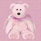Halo the angel bear - Beannie Buddie