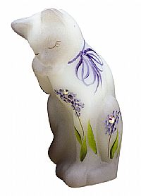 05074AZ - ''Opal Satin" Grooming Cat (Click picture for details)