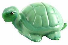5266G3 -  "Pond Buddies" Chameleon Green 4'' Turtle