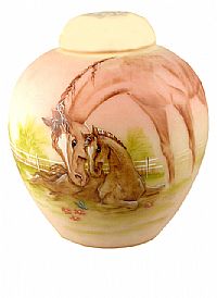 5303SS - 8'' Mother's Day Exclusive Burmese Ginger Jar Set
