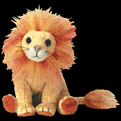 Bushy the lion - Beanie Baby