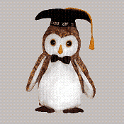 Wisest the owl - Beanie Baby