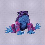 Dart the blue dart frog - Beanie Baby