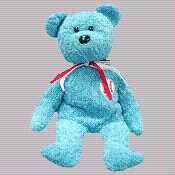 Addison the baseball bear - Beanie Baby
