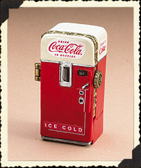 919901 - Coke� Machine Treasure Box with Fizz McNibble