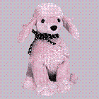 Brigitte the pink poodle-Beanie Baby