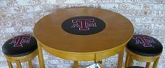 CP_TMU0004 - Texas A&M Bar Table & 2 Stools