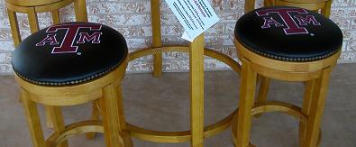 CP_TMU0003 - Texas A&M Bar Stools (PAIR)