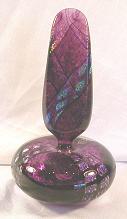 GEPB0001 - Purple Perfume Bottle w/Stopper