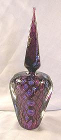 GEPB0004 - Purple Perfume Bottle w/Stopper