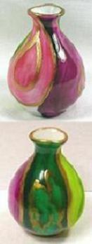HPMV0006-Hand Painted Mini Vase (click picture for details)