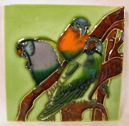 HPT0008-"3 Colorful Parrots" (click on picture for full description)