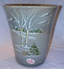 X4861HPG5- Birch on Grey "Flip" Vase (click picture for full description)