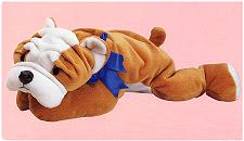 Bruiser the Tan Bulldog - Pillow Pal