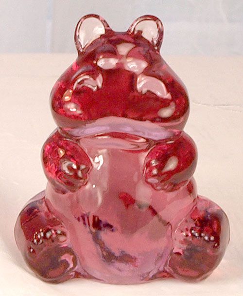 05063PJ - 3'' Hippo figurine in Blush Rose