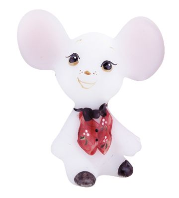 05148RQ-"Holiday Chums Opal satin mouse (click picture for full details)