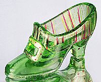 07737KP - 4-1/2'' Buckle Shoe/Slipper in Jolly Green - <b>NEW color!