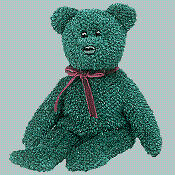 2001 Holiday Teddy - Beanie Baby