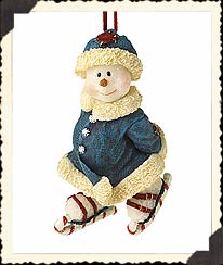25057 Candy Sweetskates \'Snow Dooodles\' Ornament<br> (Click on picture for full details)