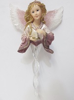 25105-1E Alessandra, Guardian of Hope<br>Charming Angel Hanging Ornament<br> <b>1st Edition</B>(Click picture-FULL DETAILS)