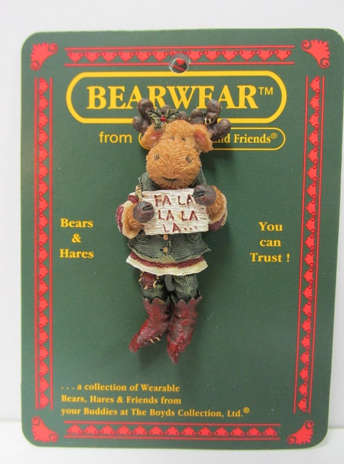26089 Boyds BEARWEAR "PIN"<BR>Rudy Reindeer<BR>(Click on picture for full details)<br>