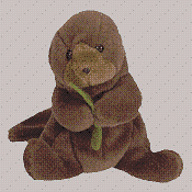 Seaweed the otter - Beanie Baby
