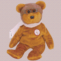 Bearon the bear (Blond Bear) - Beanie Baby