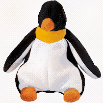 Waddle the penguin - Beanie Baby