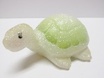 5266H3 Fenton \"Opal\" Art Glass Turtle<br> \"Pond Buddies\" Collection<br>(Click on picture-FULL DETAILS)<BR>